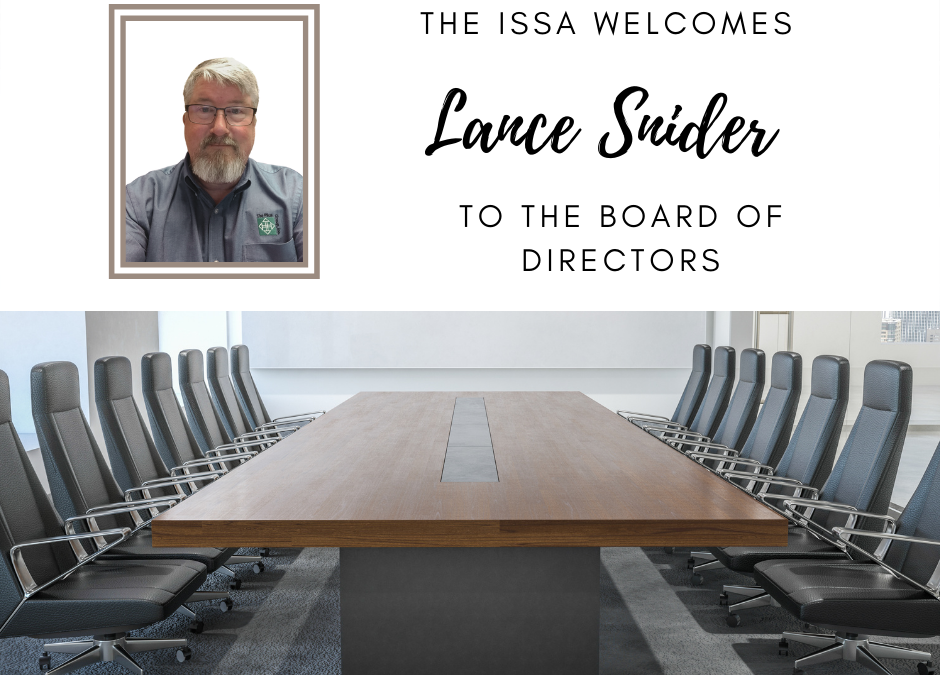 ISSA Welcomes Lance Snider to Board of Directors